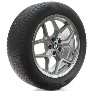 BMW 5er G60 G61 Winterräder Y-Speiche 932 Pirelli 225/55R18 102H DOT24 5A324D5 - Bild 6