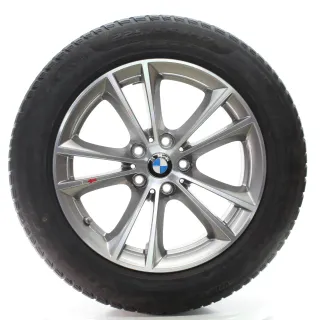 BMW 5er G30 G31 Winterräder V-Speiche 631 Pirelli 225/55R17 97H DOT23 6863417 - Bild 3
