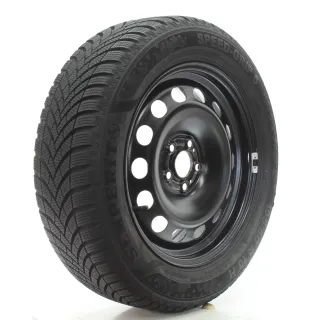 VW T-Cross Taigo Winterräder Stahl Semperit 195/60R16 89H DOT24 2Q0601027H/AQ/BC - Bild 6