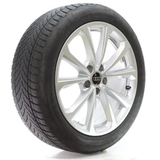 Audi A5 S5 FU Winterräder 5-Doppelspeichen Goodyear 235/45R18 DOT25 8B3601025D - Bild 6
