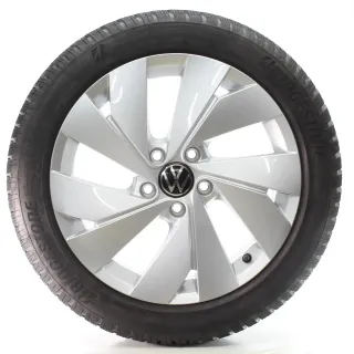 VW Golf 8 VIII CD1 Winterräder Belmont Bridgestone 205/50R17 DOT25 5H0601025B - Bild 4