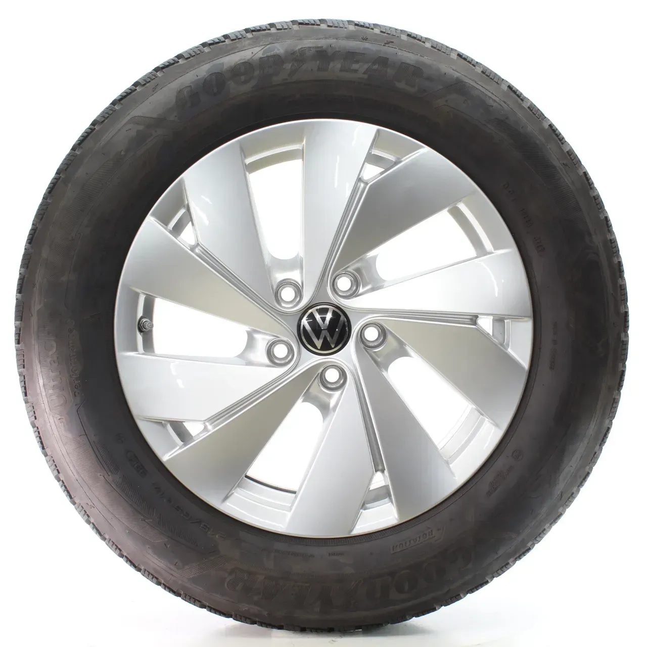 VW Tiguan CT1 Winterräder Belmont Goodyear 215/65R17 99H DOT25 571601025 - Bild 1