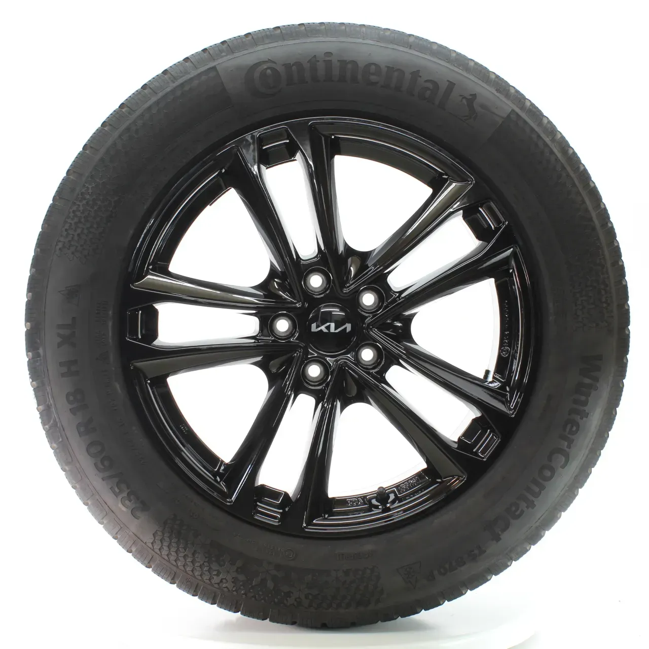 KIA Sorento IV MQ4 Winterräder Schwarz Continental 235/60R18 107H XL KBA53961 - Bild 1