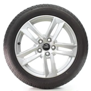 Audi A4 S4 8W Winterräder 5-Parallelspeichen Dunlop 225/50R17 DOT24 8W0601025P - Bild 2