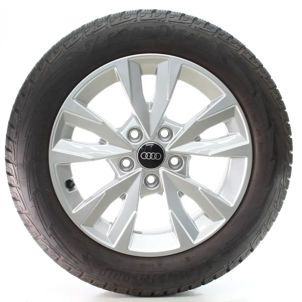 Audi A3 8Y GY Winterräder 5 V-Speichen Design Goodyear 205/55R16 91H 8Y0071496 - Bild 1