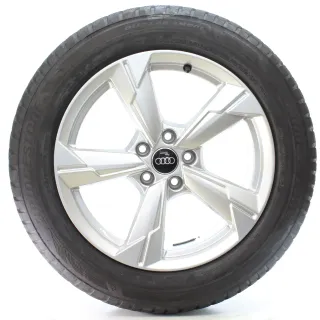 Audi A6 S6 4K C8 Winterräder 5-Arm Bridgestone 225/55R18 102V DOT25 4K0601025D - Bild 1