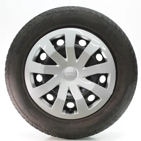 Background image for Audi A1 GB VW Polo 6 Winterräder Stahl Hankook 185/65R15 DOT25 2Q0601027AG/AS/BE