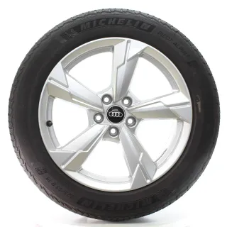 Audi A6 4K C8 Winterräder 5-Arm Michelin 225/55R18 102V DOT23 4K0601025D - Bild 1