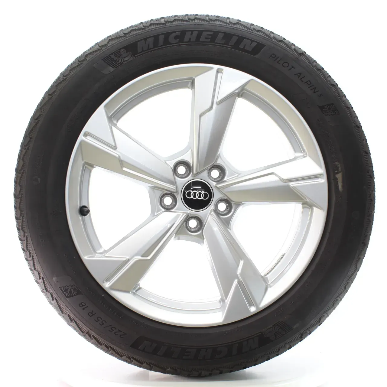 Audi A6 4K C8 Winterräder 5-Arm Michelin 225/55R18 102V DOT23 4K0601025D - Bild 1