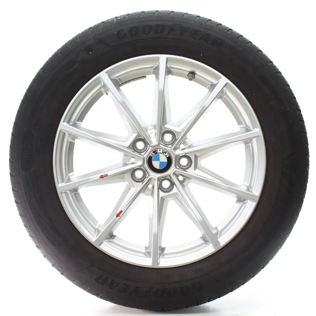 BMW 4er i4 G26 Winterräder V-Speiche 851 Goodyear 225/55R17 101H 6896762 - Bild 1