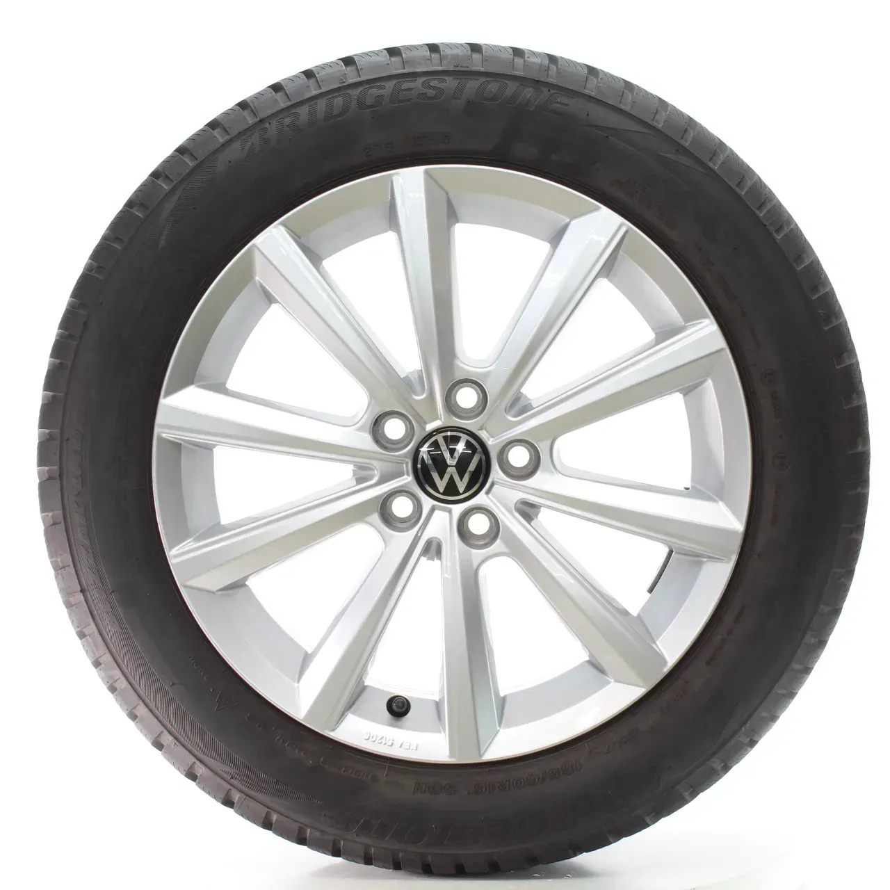 VW Polo NF 2G Winterräder Merano Bridgestone 185/60R16 90H DOT24 2G0601025AF - Bild 1