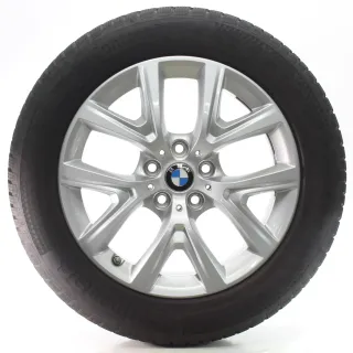 BMW X1 F48 X2 F39 Winterräder Y-Speiche 574 Silber 205/60R17 93H 6856076 - Bild 2