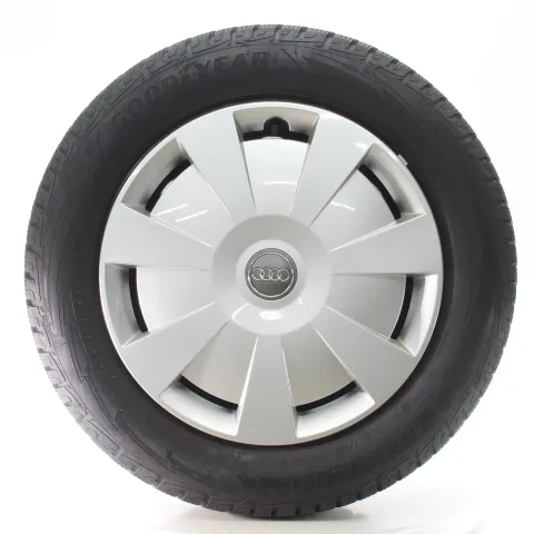 Background image for Audi A3 Cabrio Limosine 8V Winterräder Stahl Goodyear 205/55R16 DOT24 8V0601027A