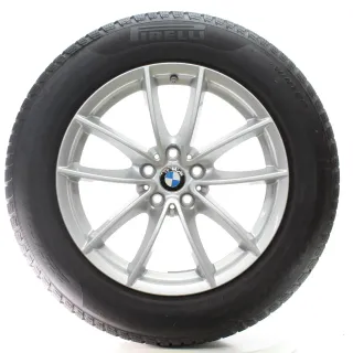 BMW X3 G01 X4 G02 Winterräder V-Speiche 618 Pirelli 225/60R18 104H DOT24 6880047 - Bild 1