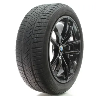 BMW 5er G30 G31 Winterräder M Doppelspeiche 662 Pirelli 245/45R18 DOT25 8093915 - Bild 6
