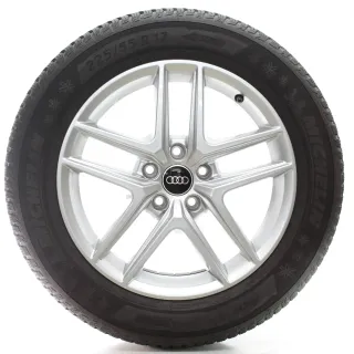 Audi A4 Allroad 8W Winterräder 5-Parallelspeichen-V 225/55R17 97H 8W9601025D - Bild 1
