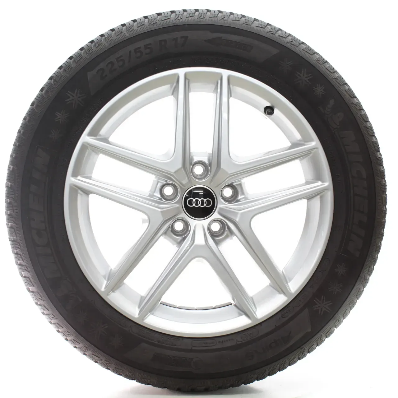 Audi A4 Allroad 8W Winterräder 5-Parallelspeichen-V 225/55R17 97H 8W9601025D - Bild 1