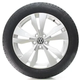 VW ID.3 E11 Winterräder Loen Goodyear SealTech 215/55R18 DOT24 NEU 10A071498 - Bild 2