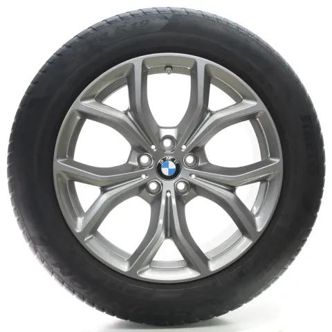 Background image for BMW X5 G05 Winterräder V-Speiche 735 Ferricgrey Pirelli 265/50R19 DOT21 6883752