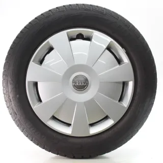 Audi A3 Cabrio Limousine 8V Winterräder Stahl Goodyear 205/55R16 91H 8V0601027A - Bild 3