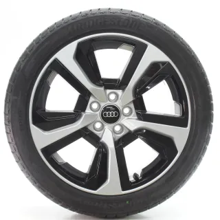Audi A1 GB Sommerräder 5-Speiche Bicolor Bridgestone 215/45R17 DOT24 82A601025AH - Bild 4