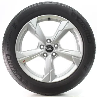 Audi A6 4K C8 Winterräder 5-Arm Michelin 225/55R18 102V DOT24 4K0601025D - Bild 2