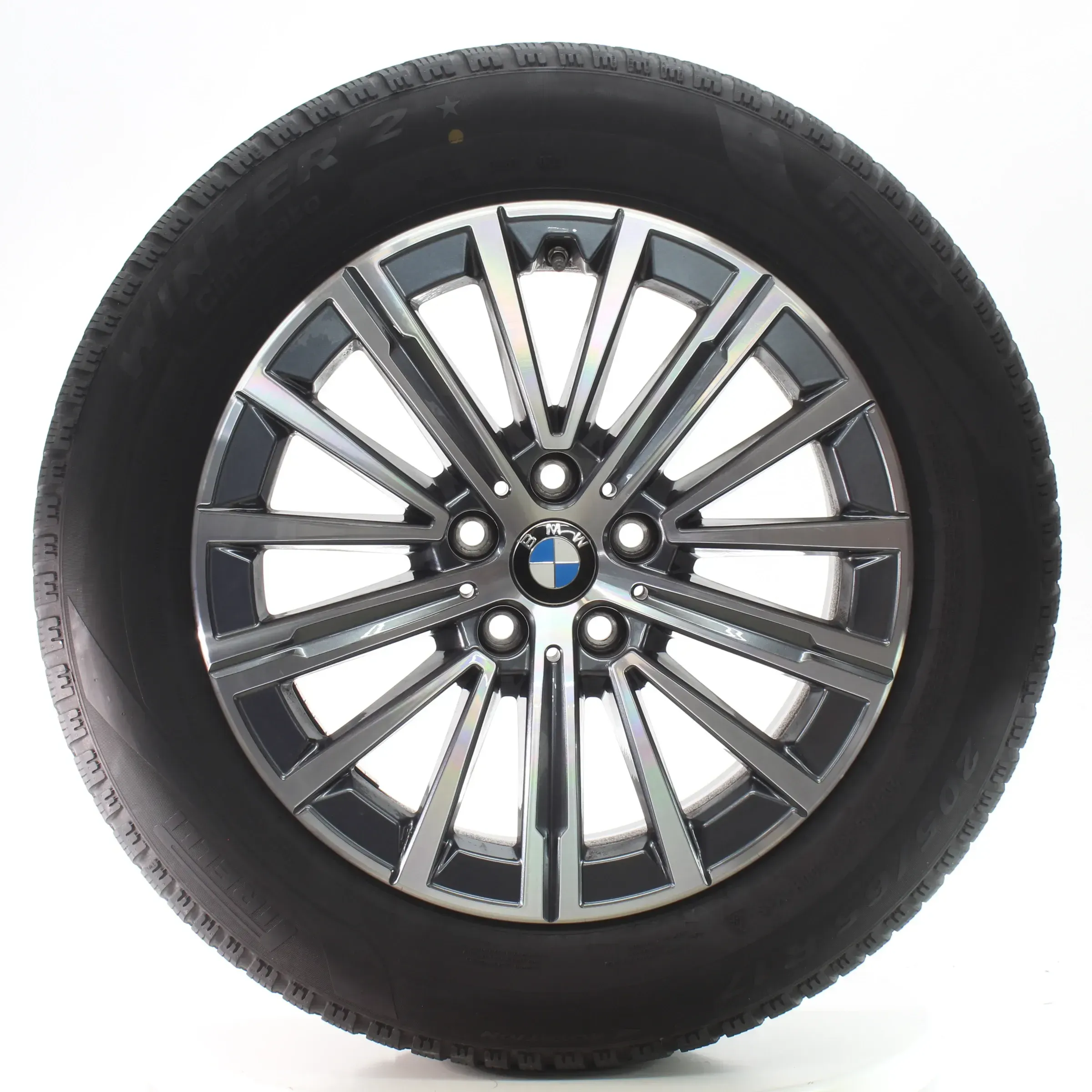 BMW X1 U11 X2 U10 Winterräder V-Speiche 833 Pirelli 205/65R17 100H 6891174 - Bild 1