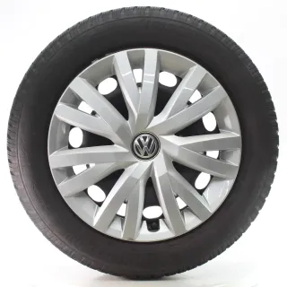 VW Golf 7 Audi A3 8V Winterräder Stahl Bridgestone 205/55R16 DOT23 5Q0601027BG - Bild 1