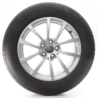 Audi A6 S6 F2 C8 Winterräder 10-Speichen Bridgestone 225/60R17 DOT24 4K0601025 - Bild 2