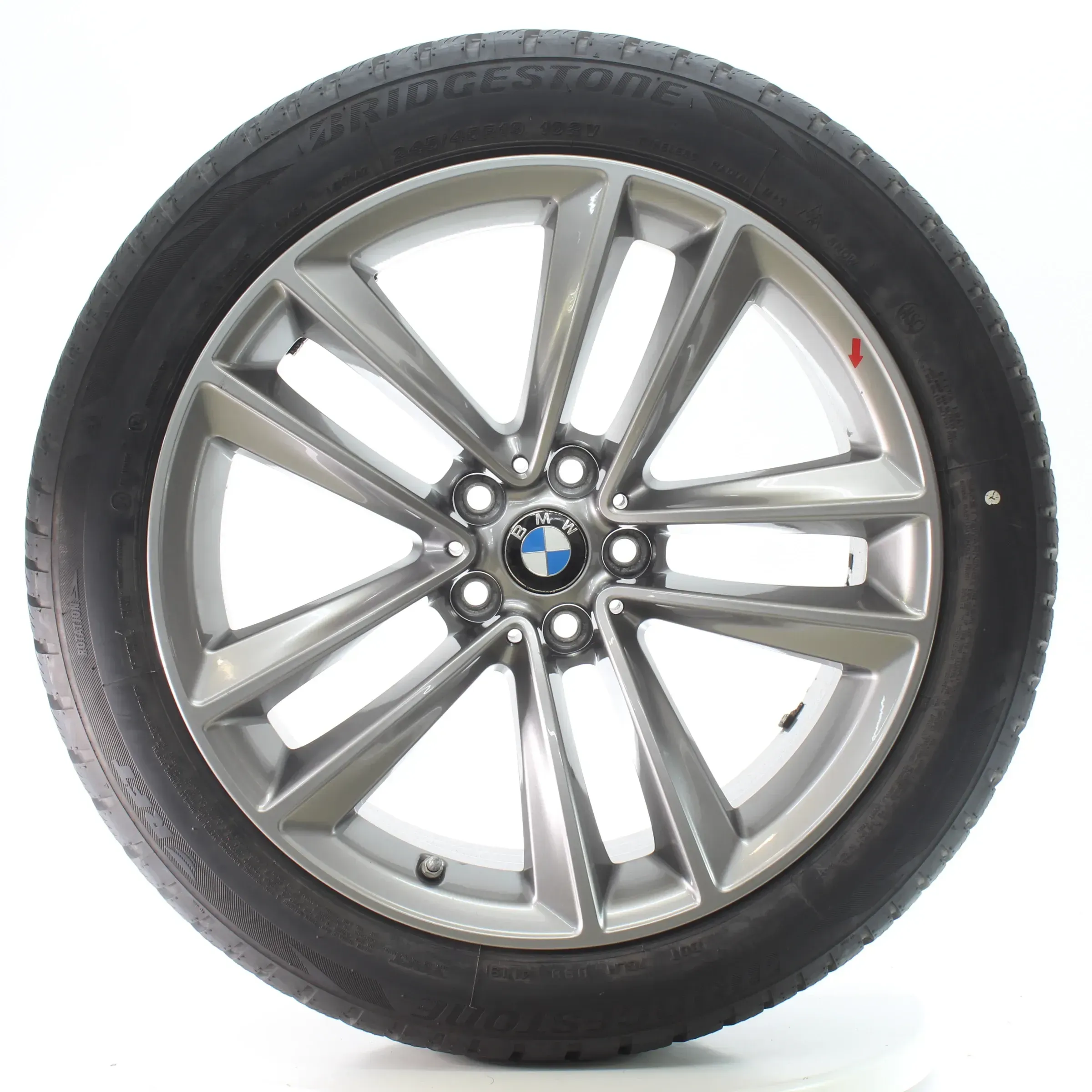 BMW 6er GT G32 7er G11 G12 Winterräder Doppelspeiche 630 245/45R19 102V 6881665 - Bild 1