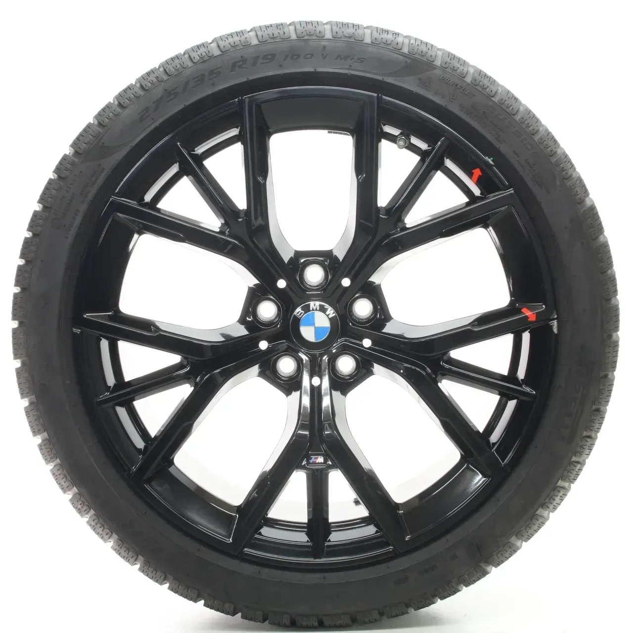 BMW 5er G30 G31 Winterräder M Y-Speiche 845 245/40-275/35R19 DOT21 8747405-6 - Bild 1