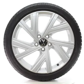 VW Golf 8 VIII CG5 Winterräder Bergamo Bridgestone 225/40R18 DOT25 5H0601025AB - Bild 4