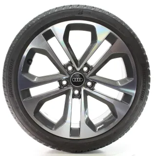 Audi A3 S3 8Y Winterräder 5-Doppelspeichen Grau 225/40R18 DOT24 8Y0601025CE - Bild 3