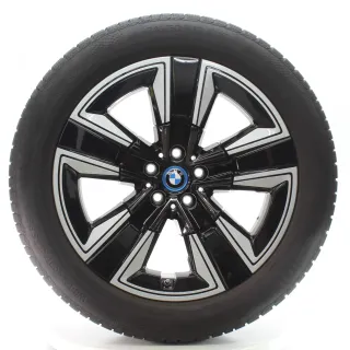 BMW IX3 G08 Winterräder Aerodynamikrad 842 Continental 245/50R19 DOT24 6895627 - Bild 3