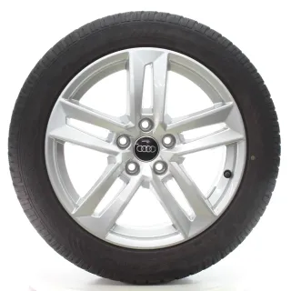 Audi A4 S4 8W Winterräder 5-Parallelspeichen Dunlop 225/50R17 DOT24 8W0601025P - Bild 4