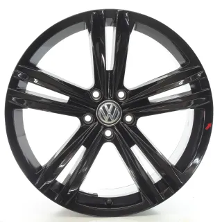 VW Tiguan Allspace R-Line Alufelgensatz Sebring Schwarz 8,5Jx19 ET38 5NN601025R - Bild 3