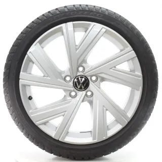 VW Golf 8 VIII GTD GTI R Winterräder Bergamo Pirelli 225/40R18 DOT25 5H0601025AB - Bild 2