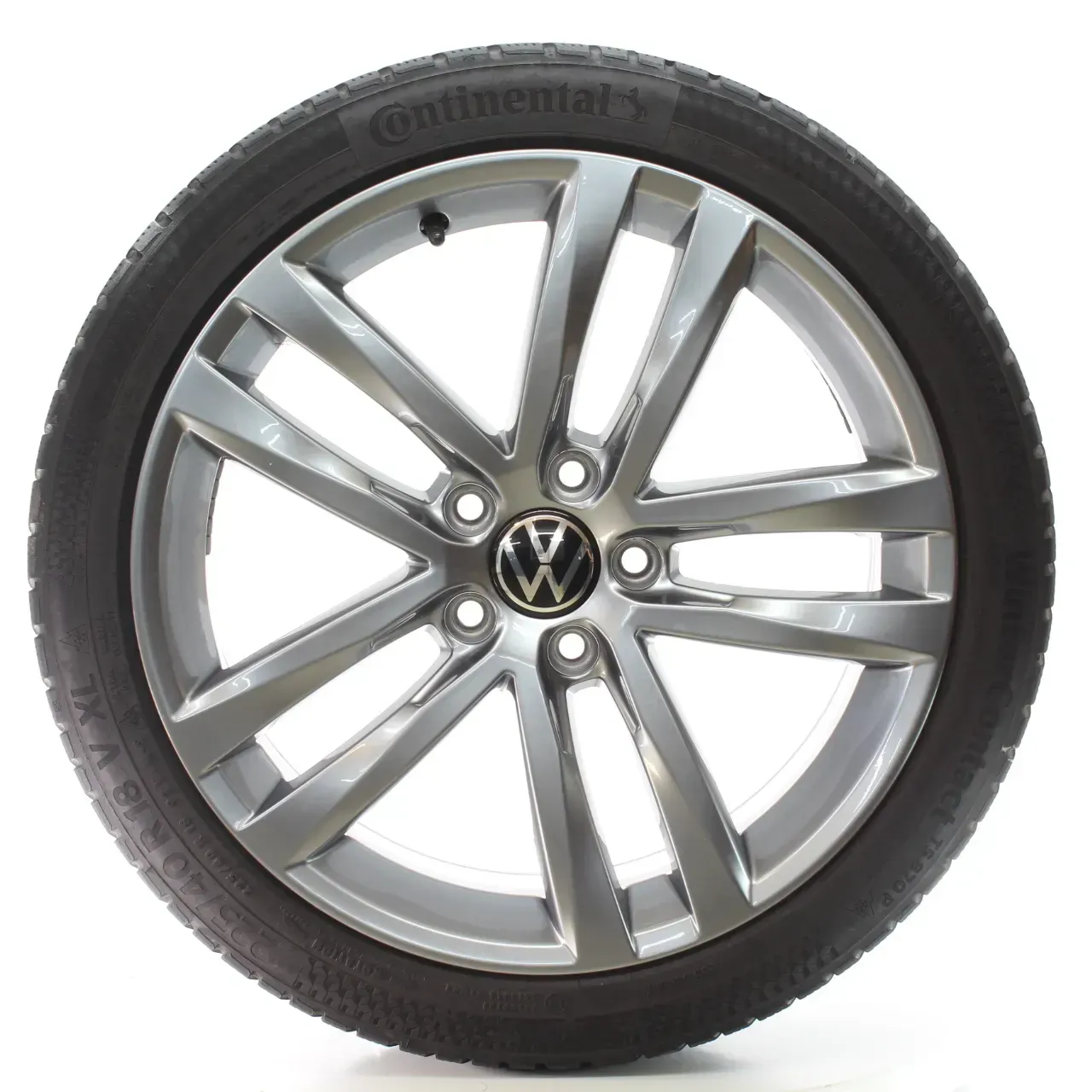 VW Golf 7 VII 5G Winterräder Salvador Grau Conti 225/40R18 92V 5G0601025AF - Bild 1