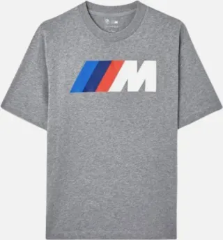 BMW M T-Shirt Gr.XS Grau Unisex Shirt Oversized 80142864096 NEU - Bild 1