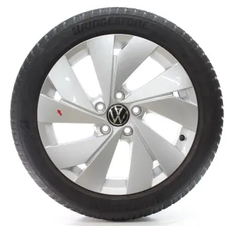 VW Golf 8 VIII CD1 Winterräder Belmont Bridgestone 205/50R17 DOT25 5H0601025B - Bild 4