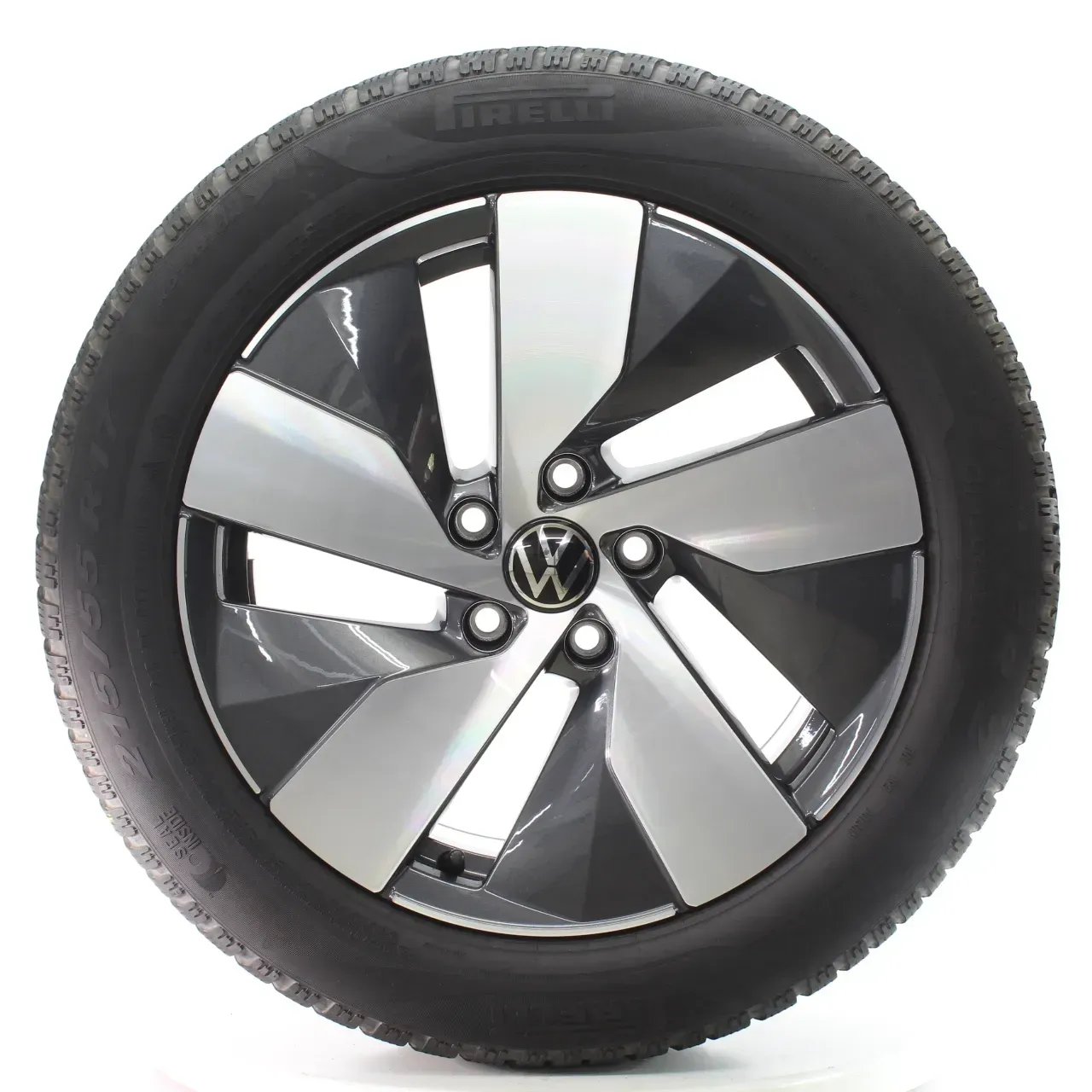 VW Passat B9 Variant CJ5 Winterräder Bologna Pirelli 215/55R17 DOT25 3J0601025K - Bild 1