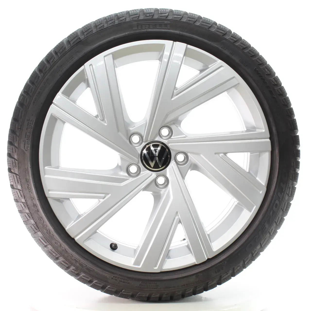 VW Golf 8 VIII GTD GTI R Winterräder Bergamo Pirelli 225/40R18 DOT25 5H0601025AB - Bild 1