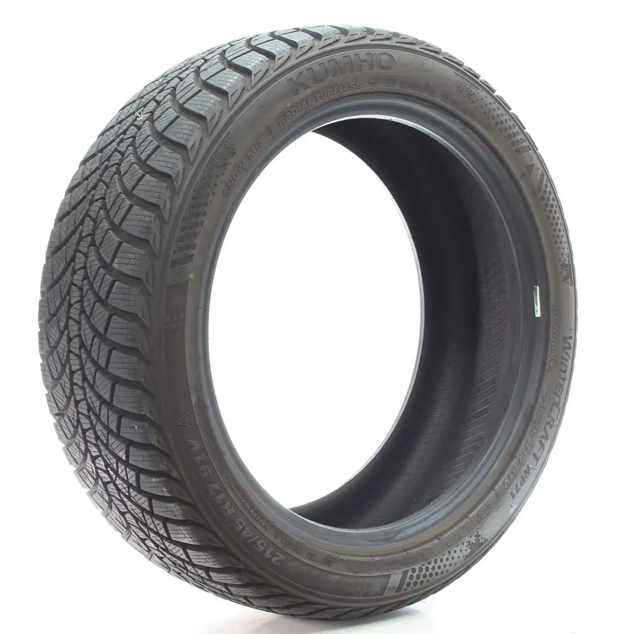 Winterreifen Kumho Winter Craft WP71 XL 215/45R17 91V DOT25 2183373 - Bild 1