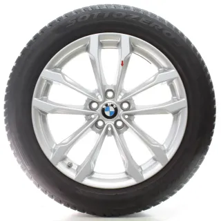 BMW X3 G01 X4 G02 Winterräder V-Speiche 691 Pirelli 245/50R19 DOT22 6877325 - Bild 2