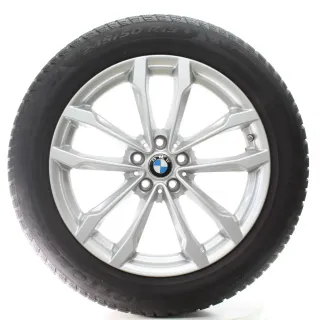 BMW X3 G01 X4 G02 Winterräder V-Speiche 691 Pirelli 245/50R19 105V 6877325 - Bild 3