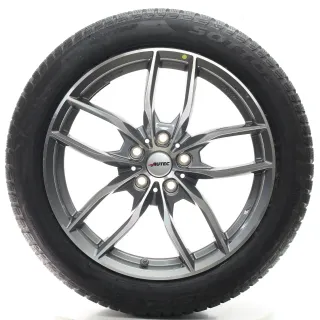 BMW 5er G30 G31 Winterräder AUTEC BV8018 Grau Pirelli 245/45R18 DOT22 KBA 53544 - Bild 2
