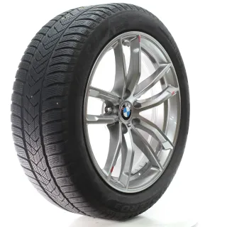 BMW 5er G30 G31 Winterräder M Doppelspeiche 662 Pirelli 245/45R18 100V 8093405 - Bild 6
