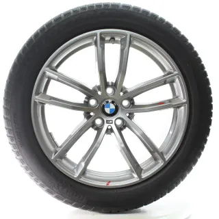 BMW 5er G30 G31 Winterräder M Doppelspeiche 662 Pirelli 245/45R18 100V 8093405 - Bild 2
