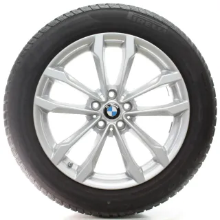 BMW X3 G01 X4 G02 Winterräder V-Speiche 691 Pirelli 245/50R19 DOT24 36116877325 - Bild 4