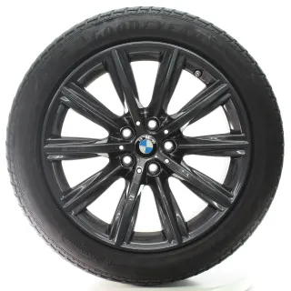 BMW 5er G30 G31 Winterräder V-Speiche 684 Goodyear 245/45R18 100V 6874441 - Bild 1